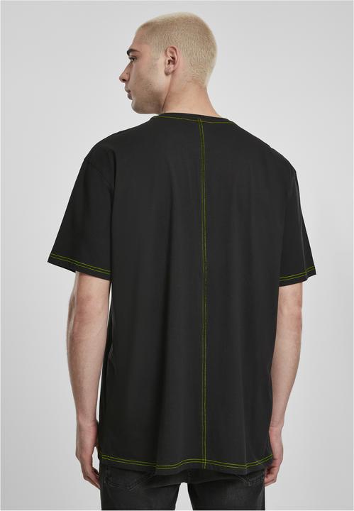 Actual product image Urban Classics Heavy Oversized Contrast Stitch Tee (S)