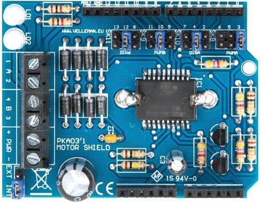 Produktbild Whadda Motor & Power Shield für Arduino (Motor)
