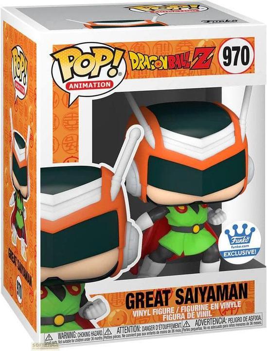 Actual product image Funko Pop! Dragon Ball Z : Great Saiyaman (970) Excl. EXM