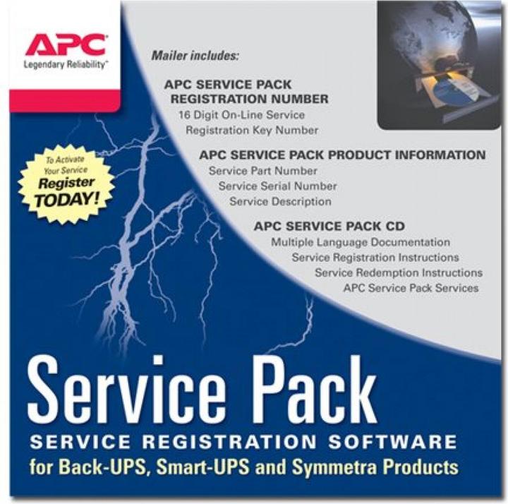 Image du produit APC Service Extension de garantie d'un an pour les accessoires