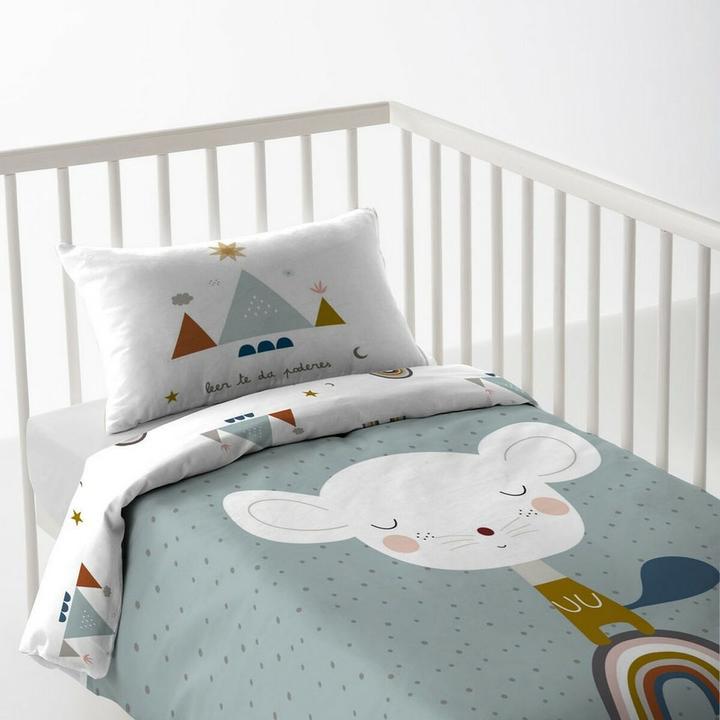 Produktbild Haciendo el Indio Bettdeckenbezug Magic Dragon Reversibel 80 cm Babybett 115 x 145 + 20 cm