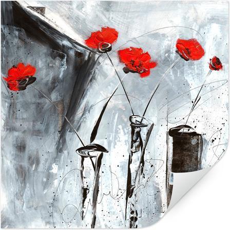 Image du produit Trenddeko Pavot rouge 2 (30 x 30 cm)