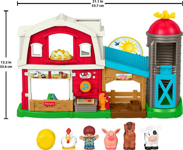 Produktbild Fisher-Price Little People Bauernhof (D, F, E, I, DU)
