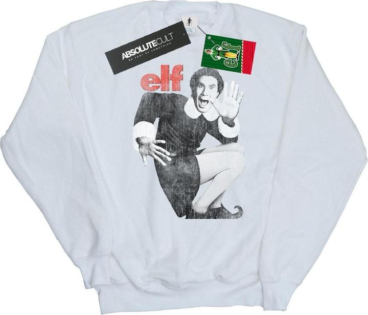 Produktbild Elf Mono Distressed Poster Sweatshirt (XXL)