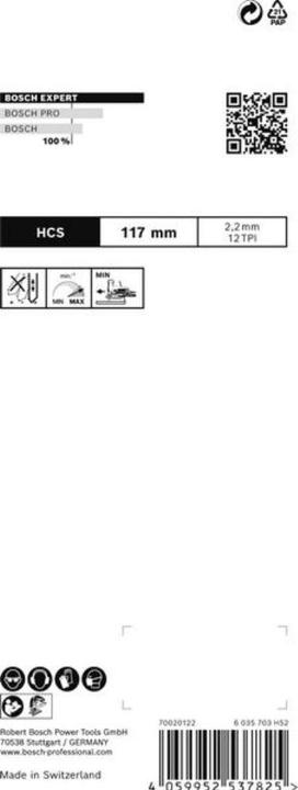 Actual product image Bosch Professional Zubehör Expert Wood 2-side clean