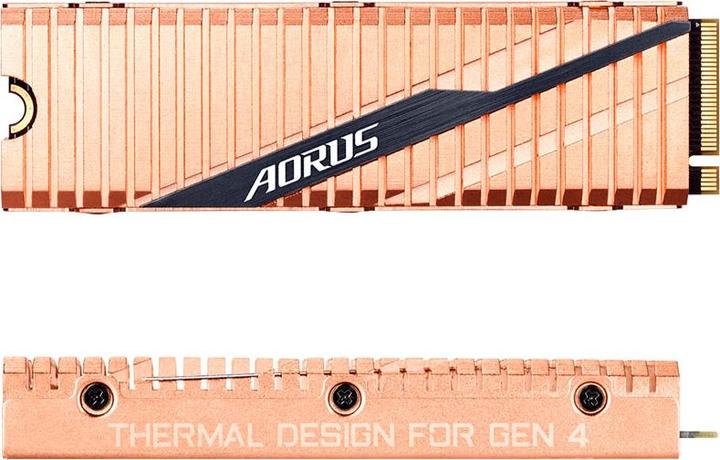 Image du produit Gigabyte Dysk SSD Aorus 2 TB M.2 2280 PCI-E x4 Gen4 NVMe (GP-ASM2NE6200TTTD) (2000 Go, M.2 2280)