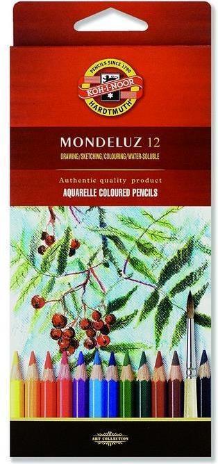 Produktbild Koh-i-Noor Aquarellstifte Mondeluz 12 sp (12 x)