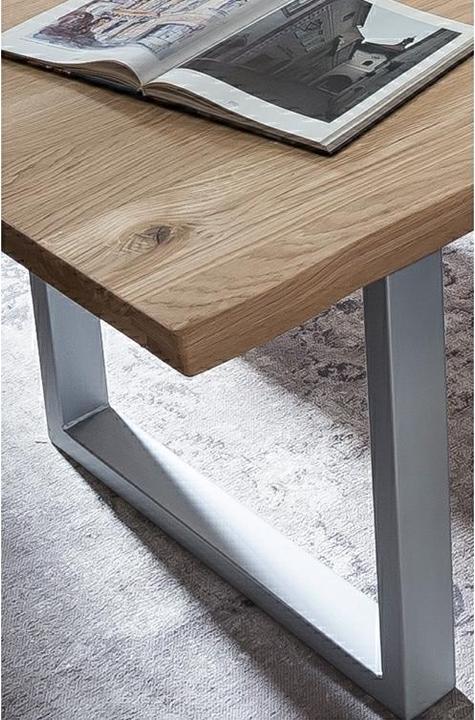 Actual product image SIT Möbel Dining table Unique wild oak silver (160 x 90 x 76 cm)