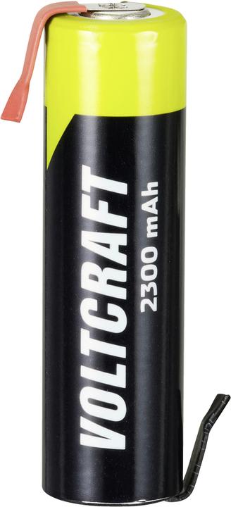Actual product image Voltcraft Special rechargeable battery Mignon (AA) Z-solder tag NiMH 1.2 V 2300 mAh (AA, 2300 mAh)