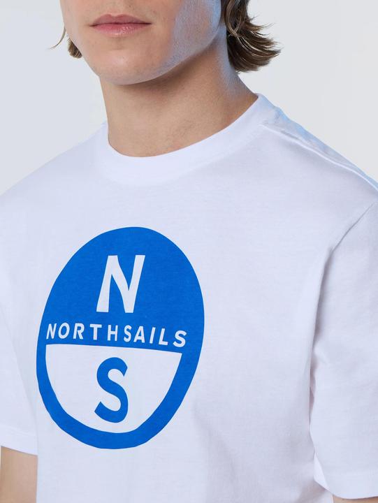 Actual product image North Sails t-hirt with large printed logo north ail baic (S)