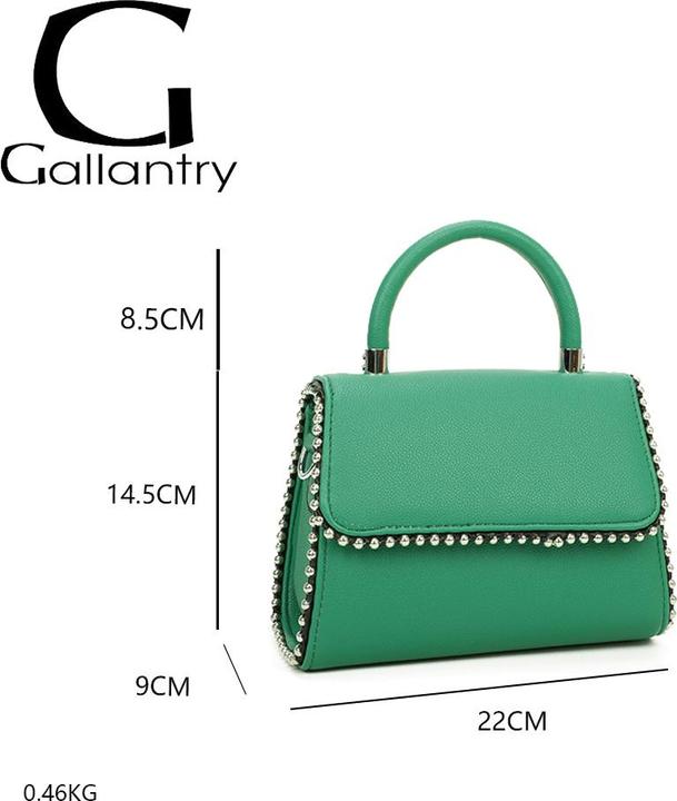 Produktbild Gallantry Elegancy Handtasche mit Nieten (15 l)