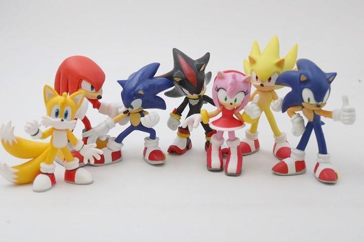 Image du produit Comansi Ensemble de figurines Sonic (7 figurines)