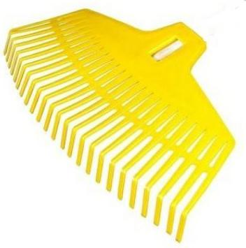 Kard Plastic leaf rake 25 teeth (298)