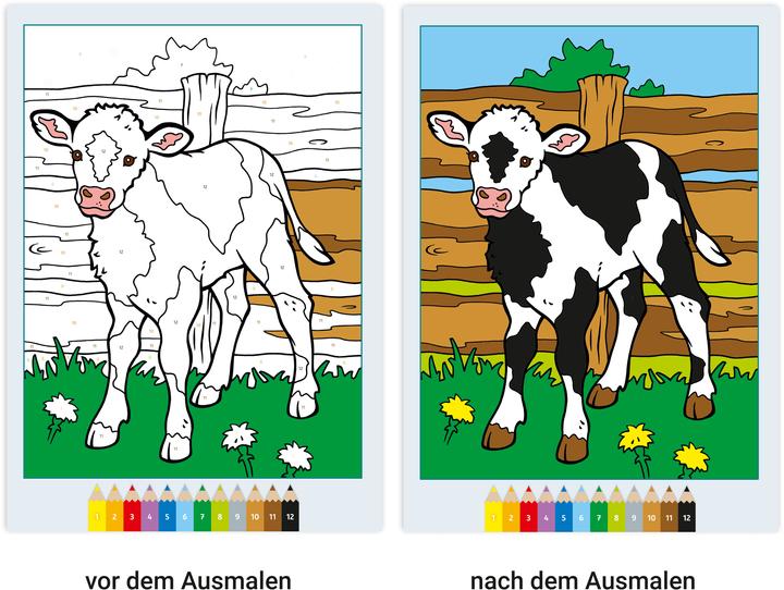 Immagine prodotto Ravensburger CreArt Dipingere con i numeri a partire da 5: bambini animali