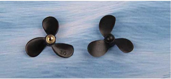 Krick hélice de bateau 30mm m2 re. gf-nylon