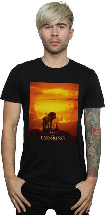 Produktbild Disney The Lion King Movie Sunset Poster TShirt (XL)