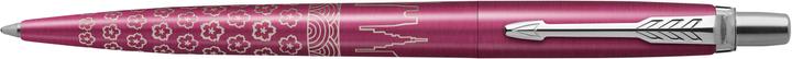 Produktbild Parker Pen Druckkugelschreiber JOTTER Tokyo, metallic-rosa Strichstärke: M, Strichfarbe: blau, Schaft aus Edels (Pink, 1 x)