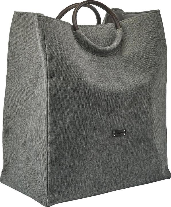 Produktbild Aquanova Wäschekorb Jada 85 l, Silbergrau (85 l)