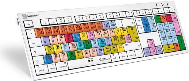Actual product image Logickeyboard LKB-LOGXP2-CWMU-DE USB QWERTY German Keyboard (DE, Cable)
