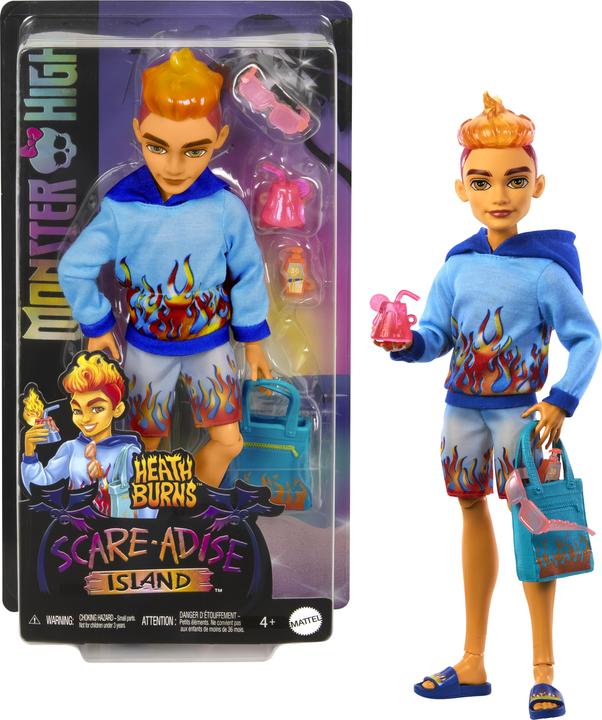 Productafbeelding Monster High Schrik eiland Heath Burns pop