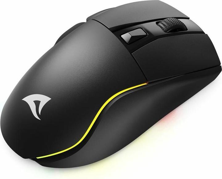 Actual product image Sharkoon SKILLER SGM50W Black (Wireless, Cable)