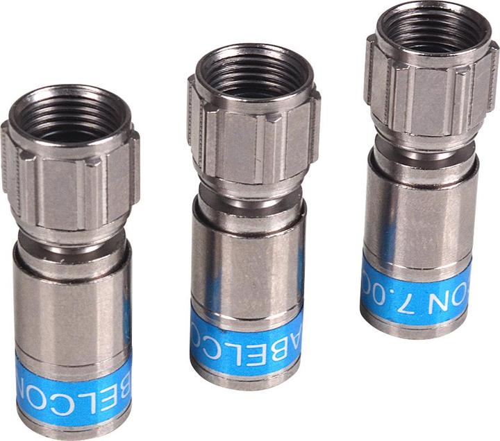 Produktbild Cabelcon F-6-TD 7.0 QM TrueDrop F-Kompressionsstecker (Antennenkabel)