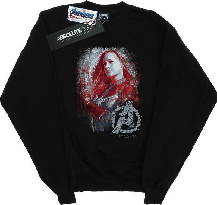 Avengers Endgame Captain gebürstet Baumwolle Sweatshirt