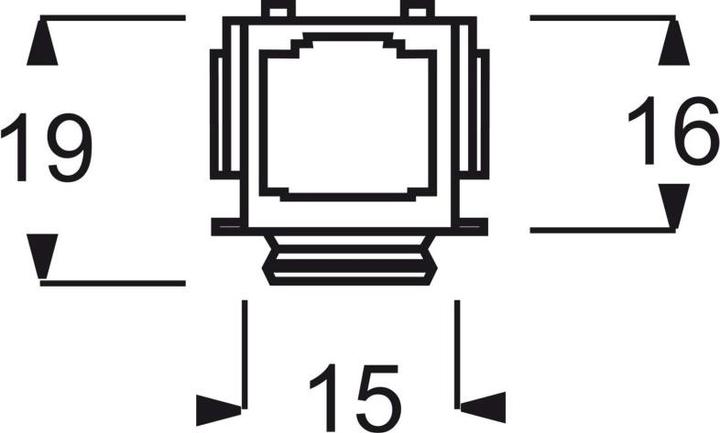 Immagine prodotto Busch-Jaeger Jack modulare 0211 8pin (Sudario)