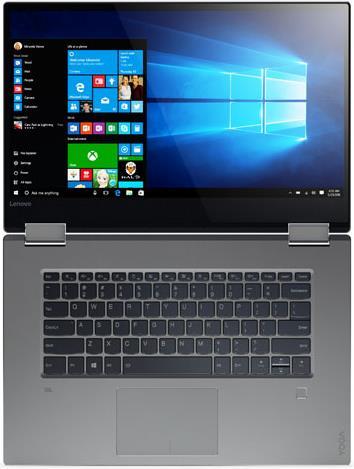 Actual product image Lenovo Yoga 720-15 (15.60", Intel Core i7-7700HQ, 16 GB, 512 GB, CH)