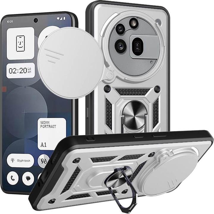 Actual product image Cover-Discount Nothing Phone (3a) Pro - Armor Case mit Kickstand (Nothing Phone (3a) Pro)