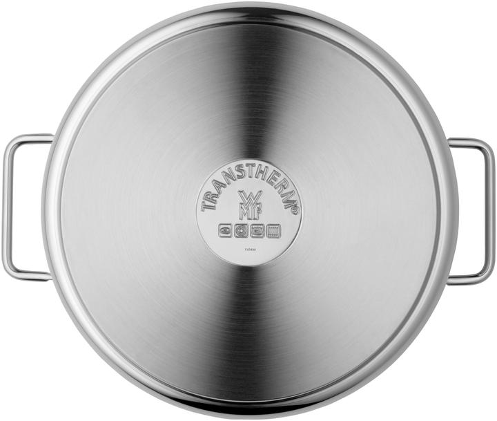 Produktbild WMF Spaghettitopf Pastatopf Nudeltopf Induktion Sieb 7,0l Edelstahl poliert (24.24 cm, Kochtopf, Edelstahl)