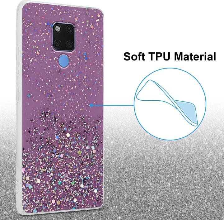 Produktbild Cadorabo TPU Cover funkelnder Glitter (Huawei Mate 20)
