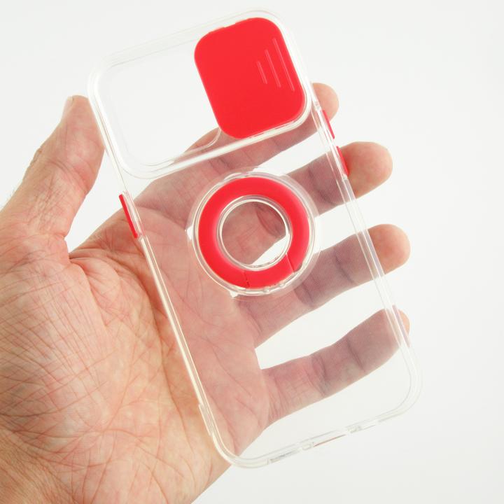 Produktbild PhoneLook Hülle mit Kamera-Slider und Ring (Apple iPhone 14 Pro)