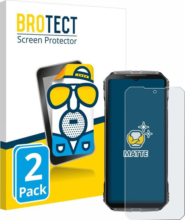 Productafbeelding BROTECT Beschermer Anti-verblinding (2 Stuk, ZTE Blade V40 Pro)