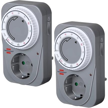 Actual product image Brennenstuhl Mechanical countdown timer MC 120 1506590 (CEE 7/7)