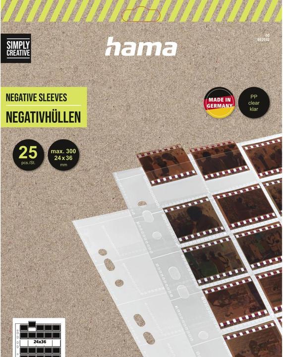 Actual product image Hama Negative sleeves (24 x 36 mm)
