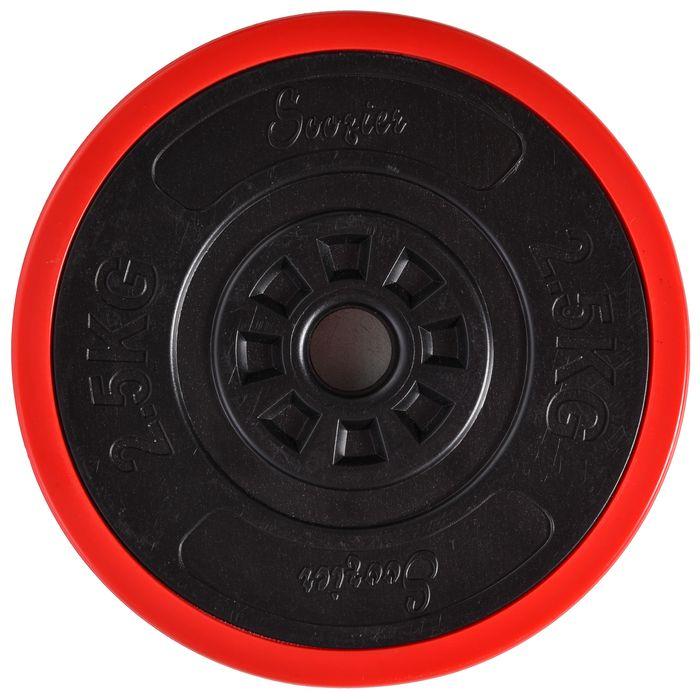 Immagine prodotto Swisshandel24 Set di manubri 20KGS 2-IN-1 Manubri e bilancieri regolabili per il sollevamento pesi a casa (4 x 2,5 kg)