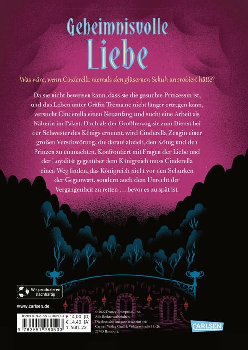 Produktbild Disney. Twisted Tales: Geheimnisvolle Liebe (Cinderella) (Elizabeth Lim, Walt Disney, Deutsch)