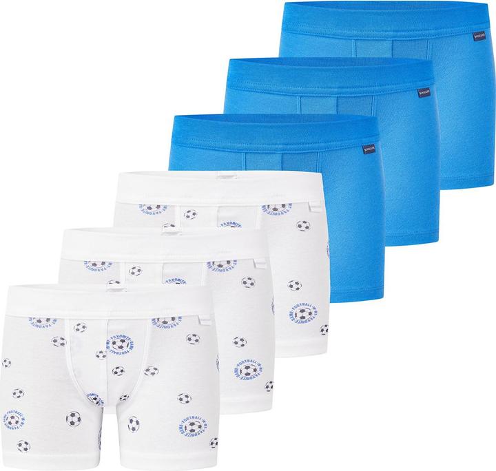 Produktbild Schiesser 6er Pack Kids Boys Feinripp Organic Cotton Shorts / Pants (104, 6er Pack)