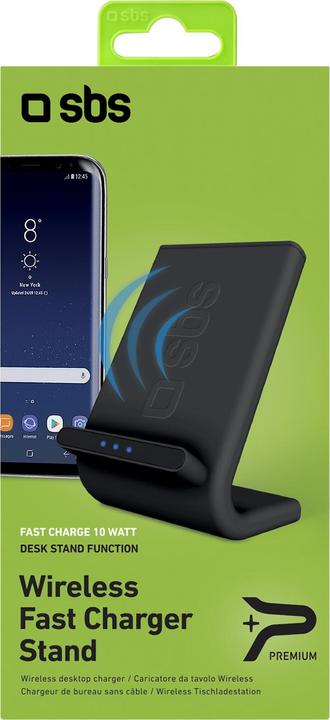 Actual product image SBS Desktop Wireless Charger with stand function (10 W)
