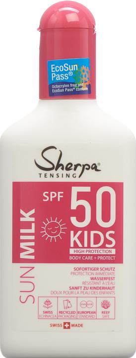 Actual product image Sherpa Tensing Kids (Suntan lotion, SPF 50, 175 ml, 208 g)