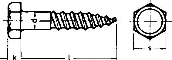 Actual product image E-Norm Pro Wood screw (100 Screws per piece)