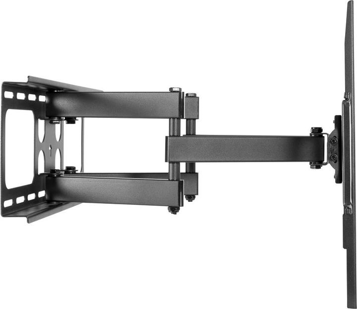 Image du produit Techly Support mural pour TV LCD 81-139cm 32-55pouces noir inclinable 5-12Grad VESA 600x400 charge b (Mur, 55", 50 kg)