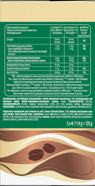 Produktbild Starbucks White Mocha (120 g)