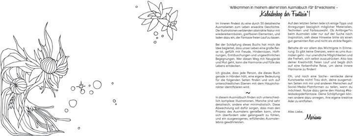 Produktbild Ausmalbuch: Kaleidoskop der Fantasie