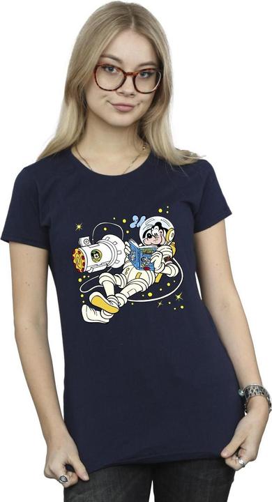 Immagine prodotto Disney Goofy Reading In Space Maglietta Donna (S)