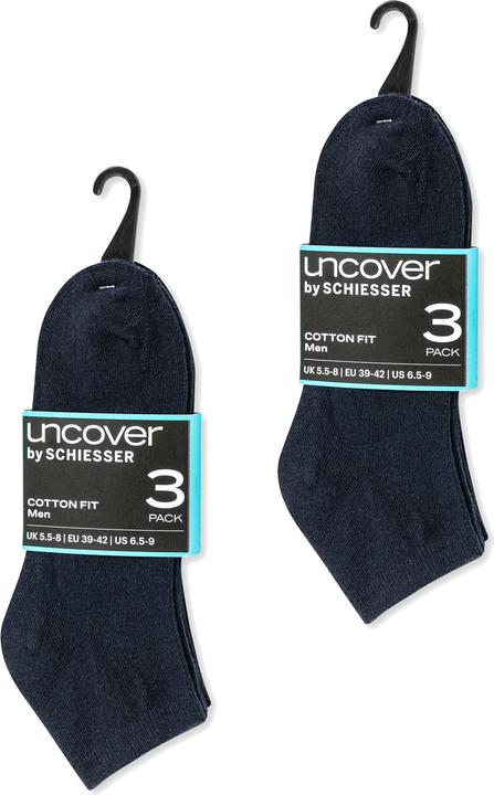 Image du produit Schiesser Chaussettes de sneakers Uncover (paquet de 6, 43 - 46)