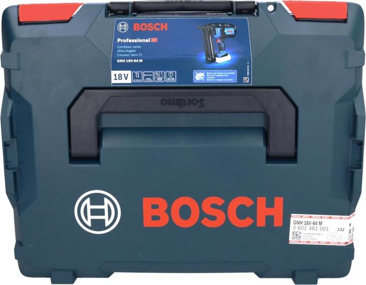 Immagine prodotto Bosch Professional Chiodatrice a batteria GNH 18V-64 M Kit