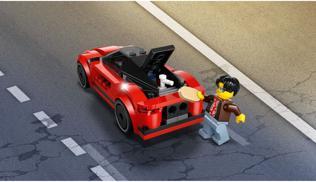 Produktbild LEGO Roter Sportwagen (60448, LEGO City)