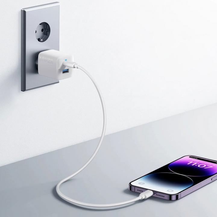 Immagine prodotto Anker 323 Caricabatterie a doppia porta da 33W, spina UE (33 W)